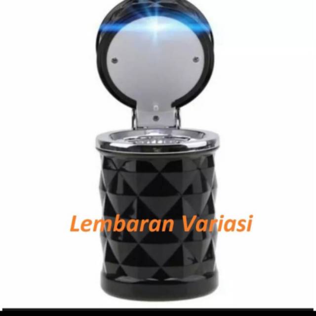 Asbak rokok LED model luxury mobil universal