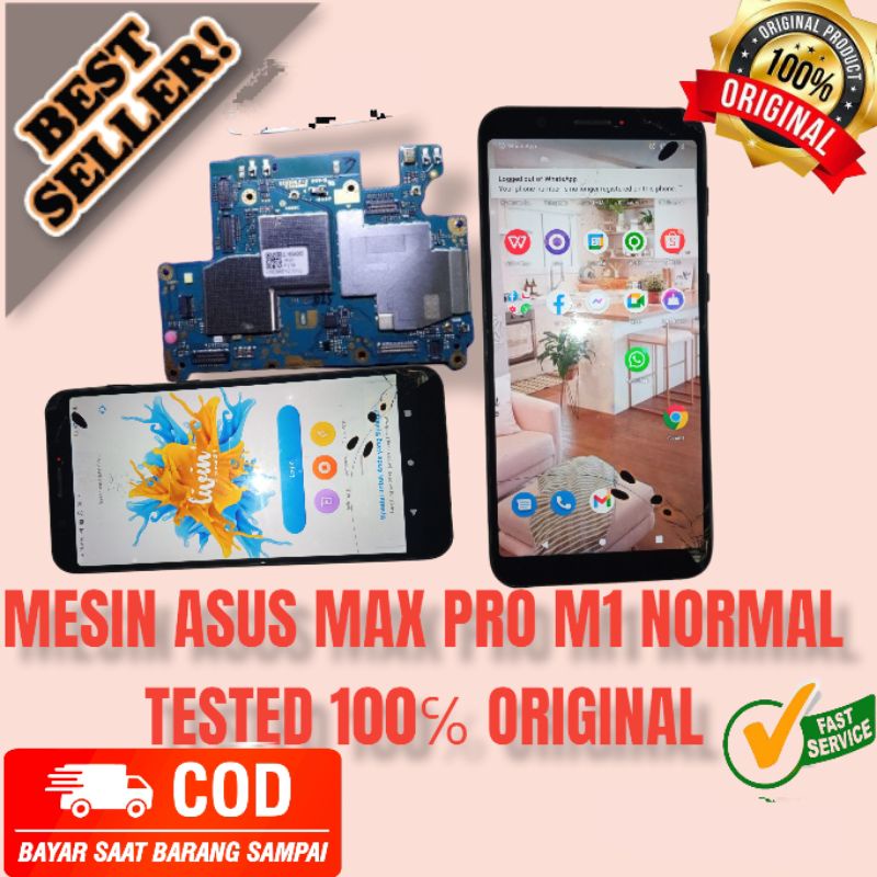 MESIN ASUS MAX PRO M1 ASUS_X00TD NORMAL ORIGINAL