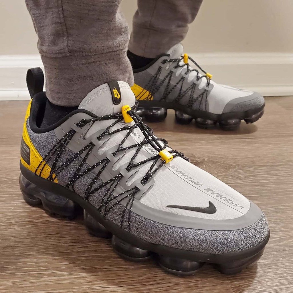vapormax utility grey yellow