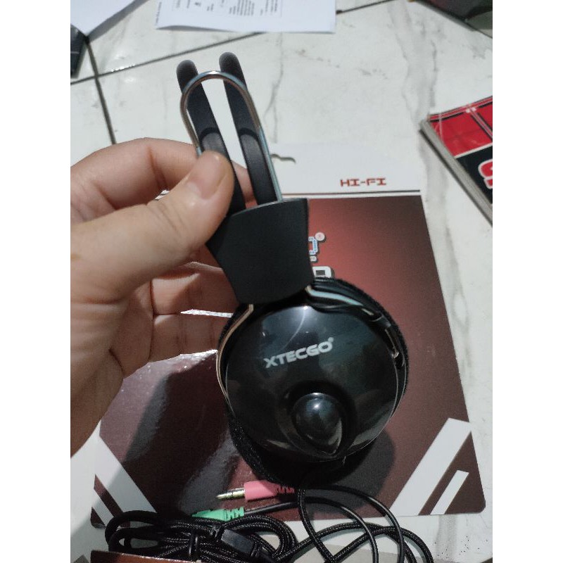 Headset Headphone Stereo Murah Standar Av-808 In-808 HX-501 AV808 X-Techgo