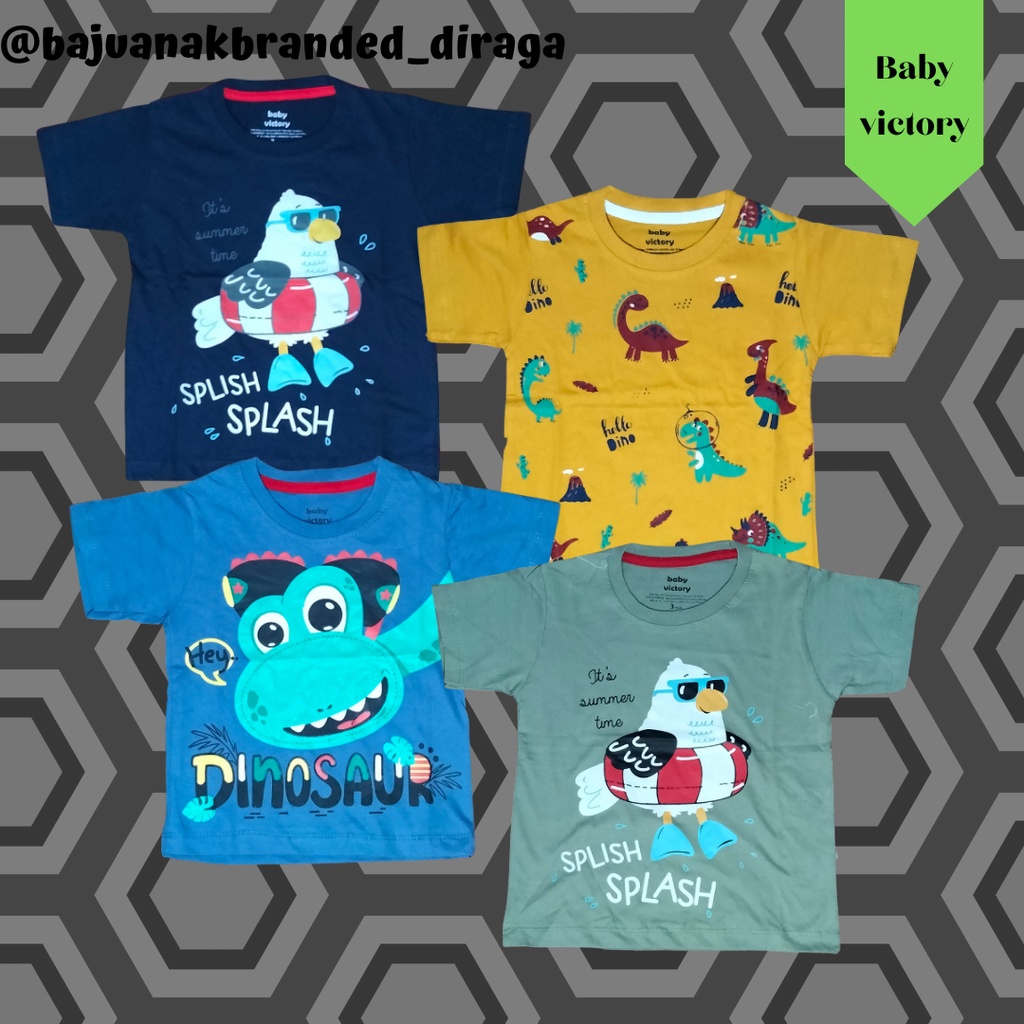 Kaos Anak Branded Laki-laki Baju Anak Branded BABY VICTORY