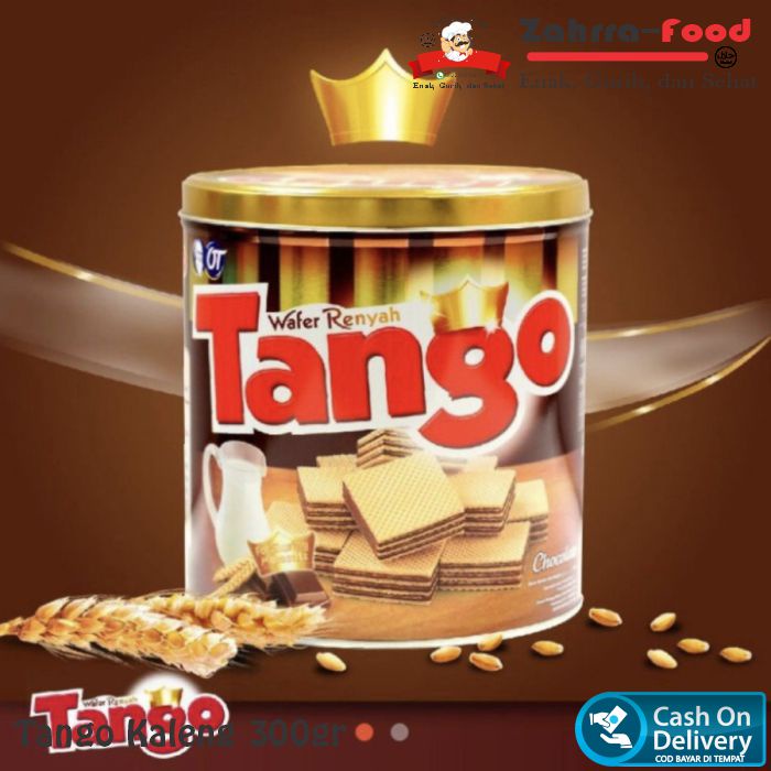 

Makanan Ringan Enak kue Wafer Tango Kaleng 300gr 300 Gr Murah Meriah