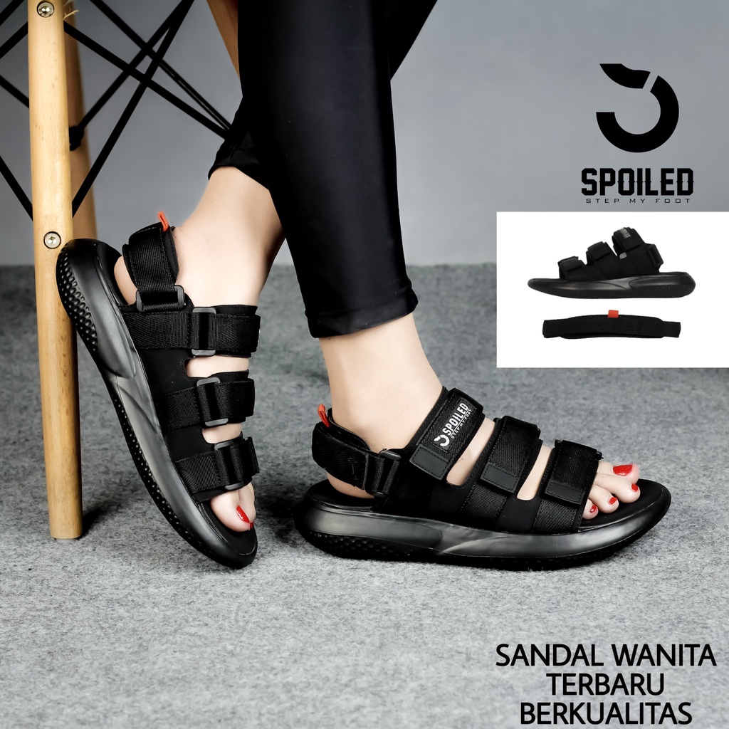 SPOILED - sandal distro wanita-sandal casual tali-sandal gunung santai-sandal grosir termurah ,,