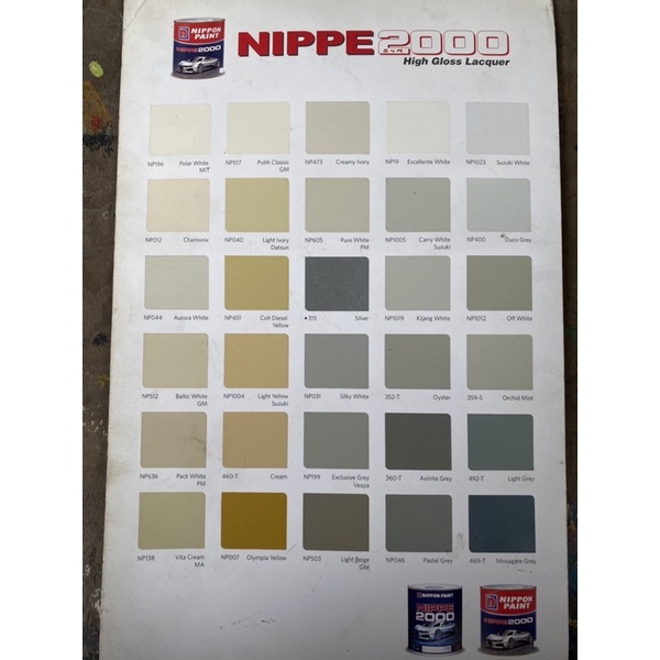 Cat Duco Nippe 2000 Nippon Paint 1kg