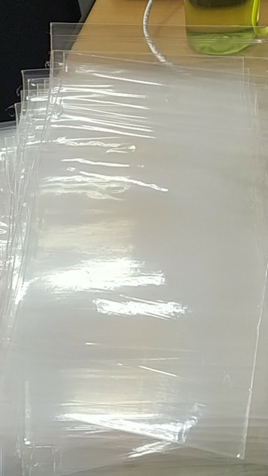 Standing Pouch Isi 50 Pcs Bening Zip Lock Single Seal | Plastik Kemasan| Standing | Kemasan Plastik