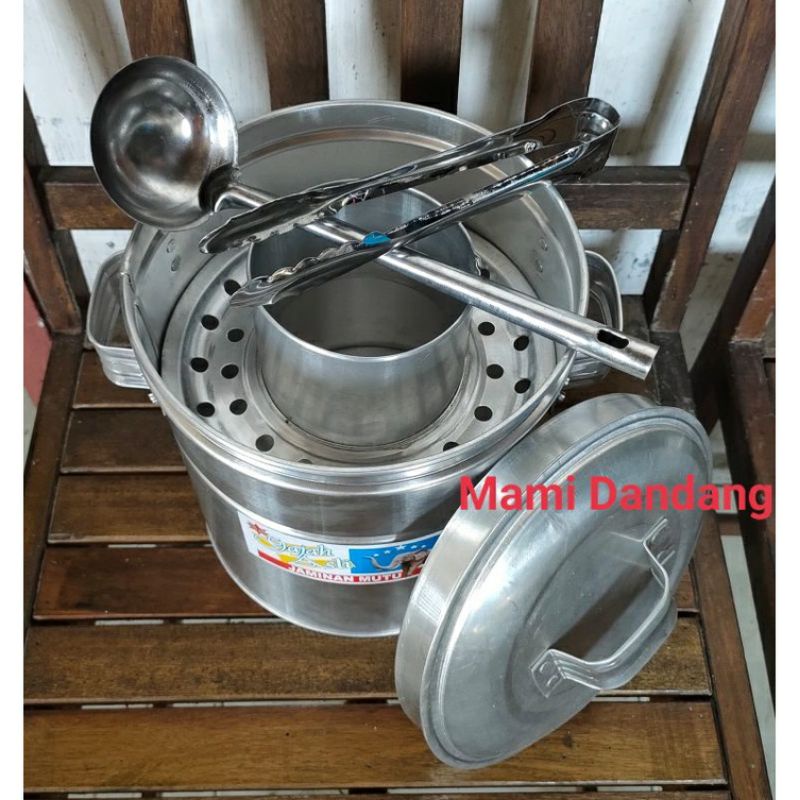 Dandang bakso mini size 20 alumunium