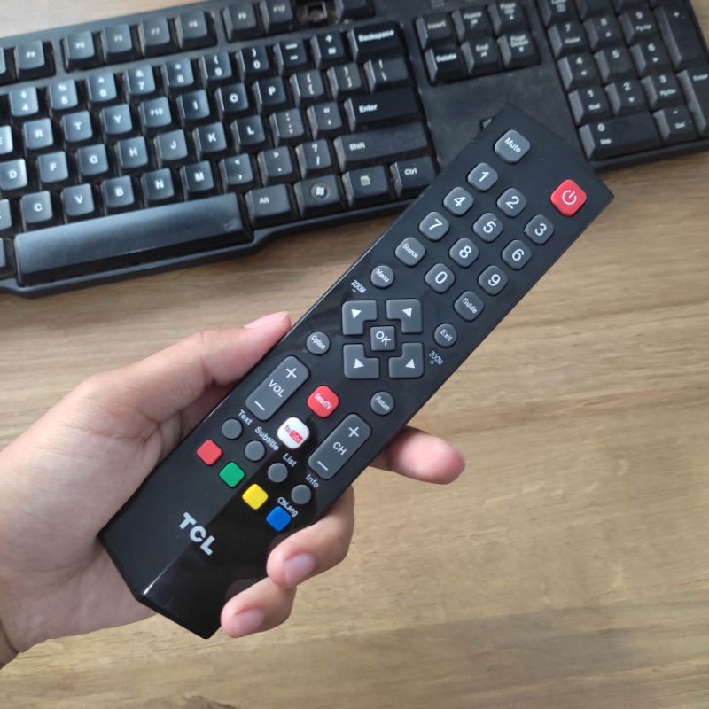 Remot TV TCL Smart TV Terbaru Dengan Youtube & SmartTV New 100% - Remot TV TCL Smart TV - Remot TV T