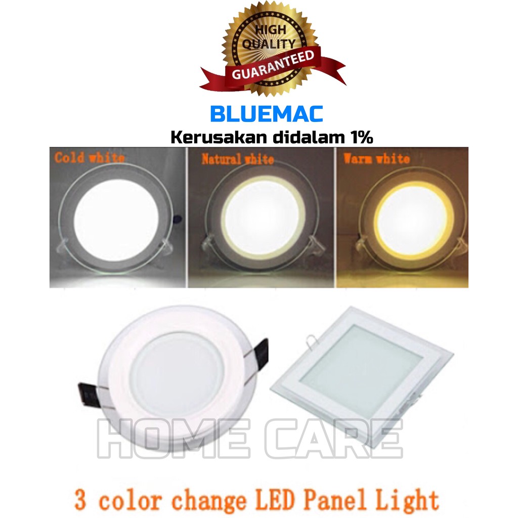 HC Bluemac Lampu  LED  Downlight  KS 12W samping kaca 