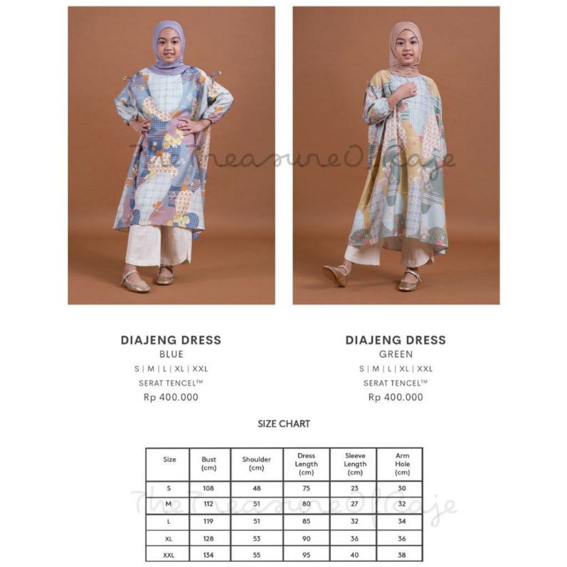 Diajeng Dress Anak Riamiranda Luna RM Danastri Ria Miranda Raya