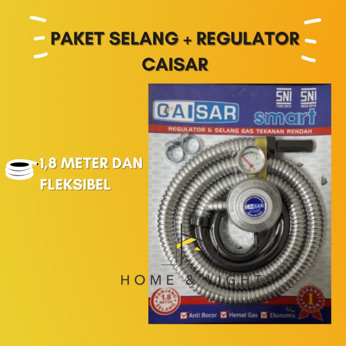 Selang Paket Caisar Regulator + Selang SMART 1.8M