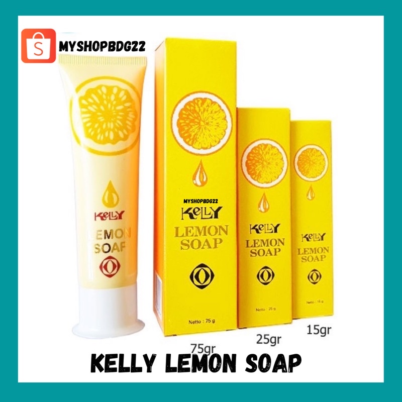 Kelly Lemon Soap / Sabun Cuci Muka / Kelly Pencuci Muka