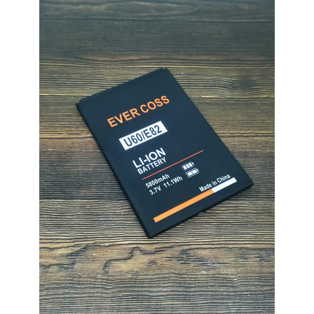 BATERAI BATRE EVERCOSS U60 / E82 DOUBLE POWER