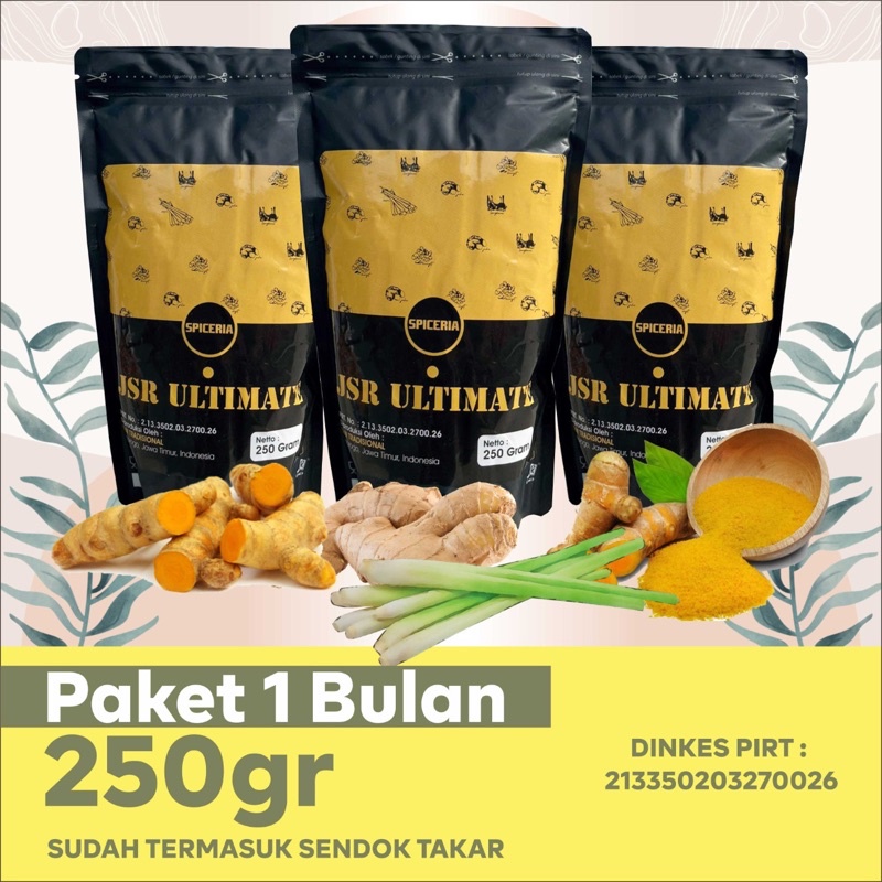 

[PROMO] Ramuan JSR Paket 1 Bulan Isi 250 gram - Include Sendok Takar