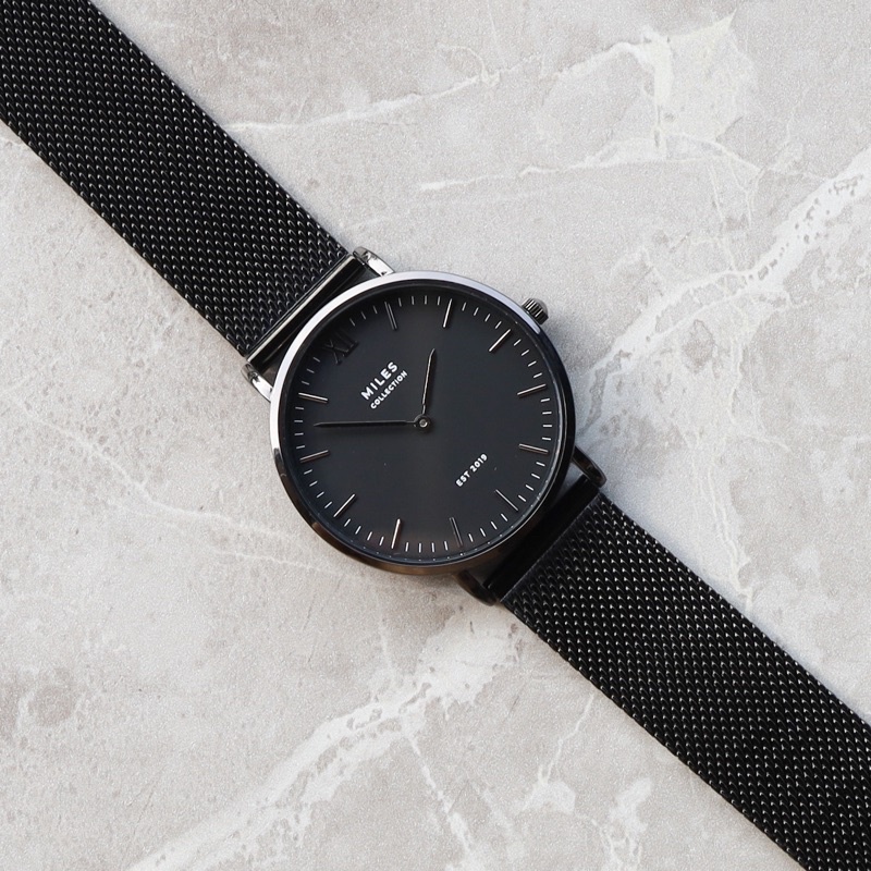 Jam Tangan Pria / Dayton Watch (Black)