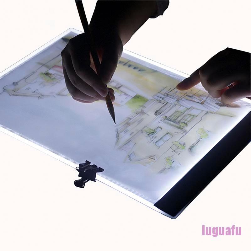A4 USB LED Writing Board Light Box Tracer Drawing Tracer Board Pad Tablet