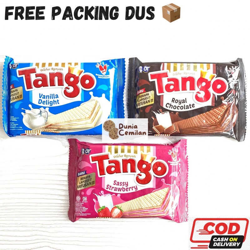 [TERMURAH] Wafer Tango 47gr SATUAN - Wafer nikmat diskon enak termurah terbaik