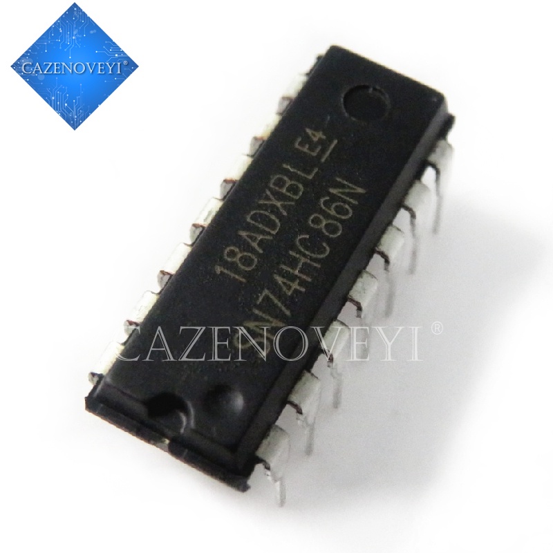 10pcs Ic 74hc86n Sn74Hc86N 74hc86 Sn74Hc86 Dip-14 Gates Quad 2 Input Exclusive-Or Gates