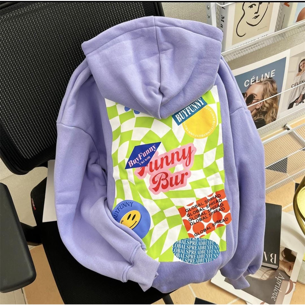 Buy funny SWEATER hodie Colourful smile (v1)