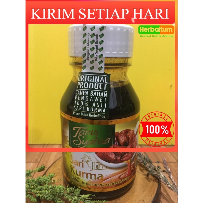 

Sari Kurma Tamr Asli - SARI KURMA TAMR SYAHRA 360 gr - Produk Premium