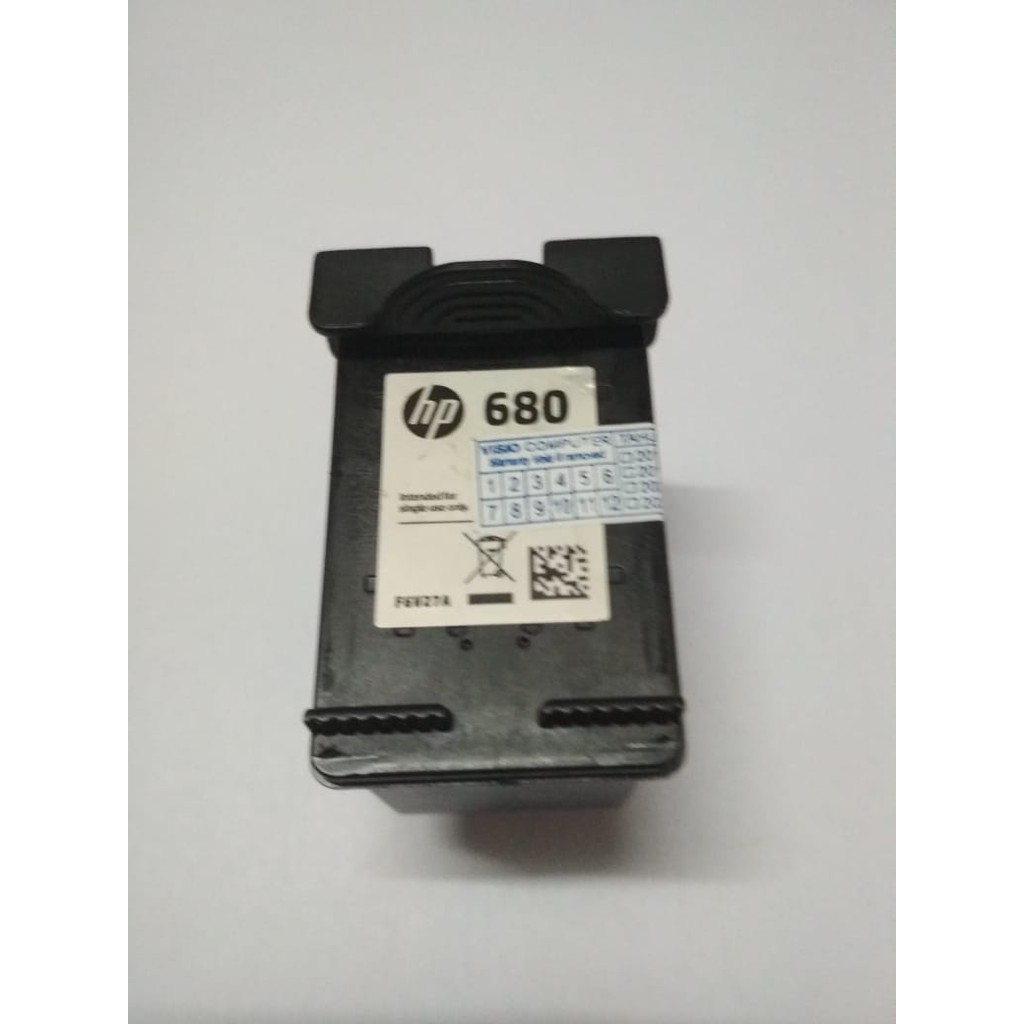 Tinta Refil HP680 Bk HP 1115 1118 2135 2138 2675 2676 2677 2678 3635 3636 3638 3775 3776 3835 4535