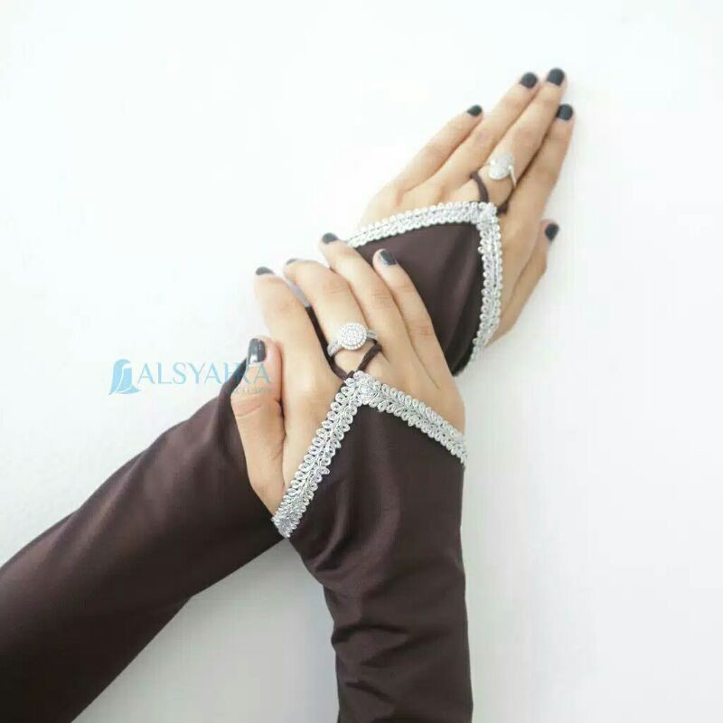 Manset Handsock Cincin Motif Zahrah  Alsyahra Exclusive