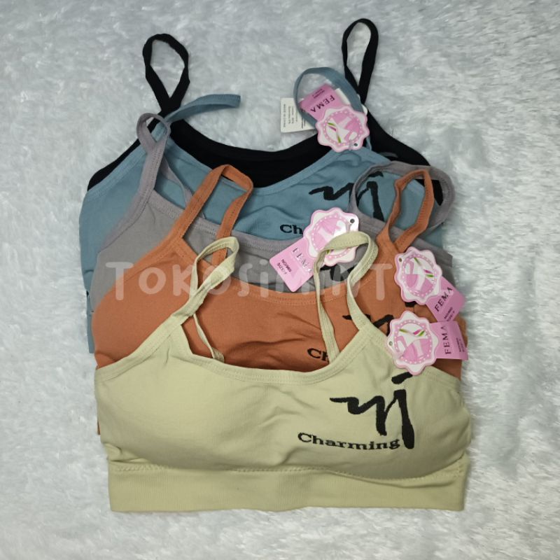 Fema | Sport Bra | Bra Tali | Bra Tanpa Pengait
