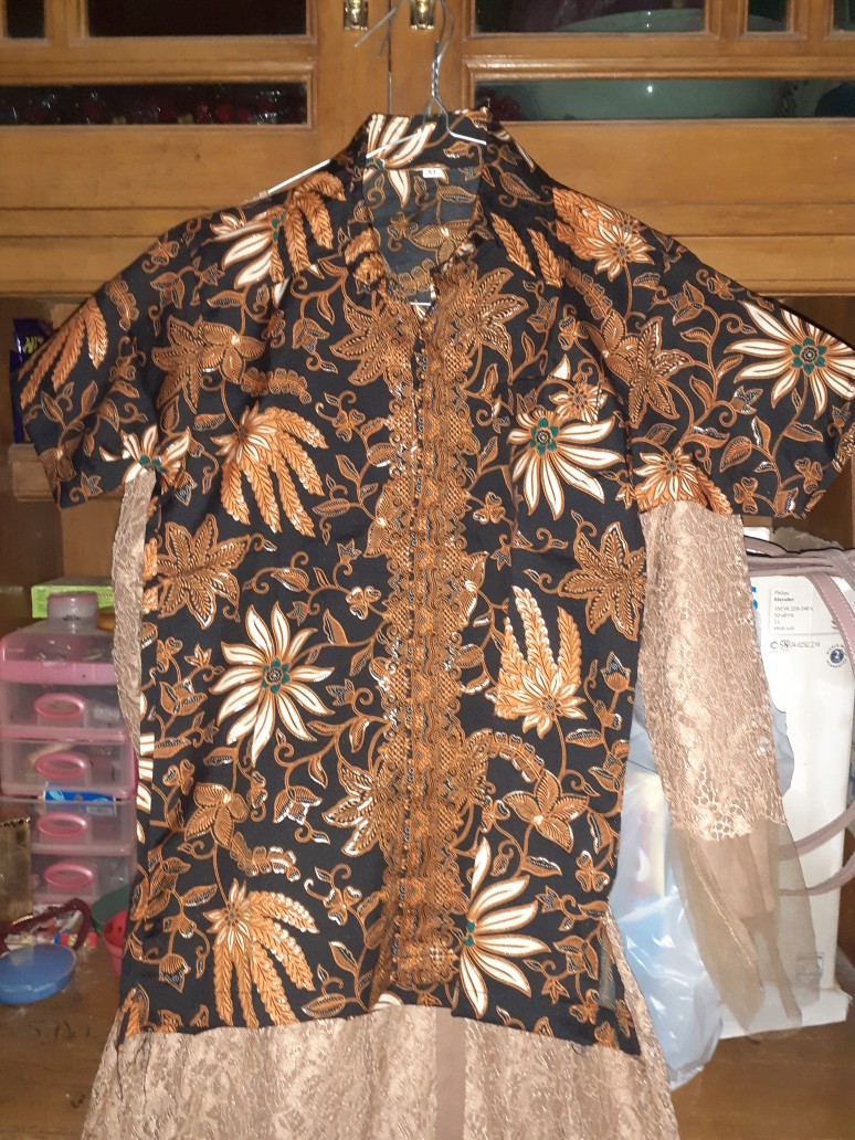 Sb Collection Atasan Kemeja Jostina Lengan Pendek Batik Anak Laki-laki