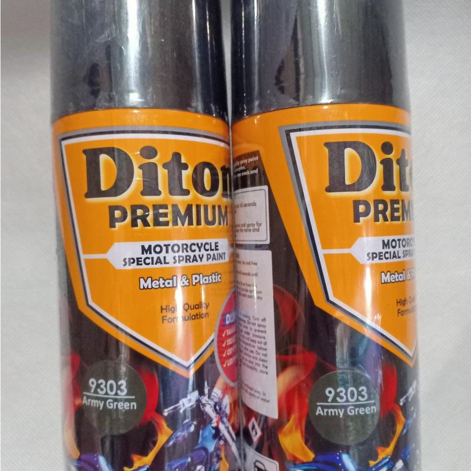 Pilok Pilox DITON Premium 9303 Army Green / Hijau Tentara (400cc / 400ml)