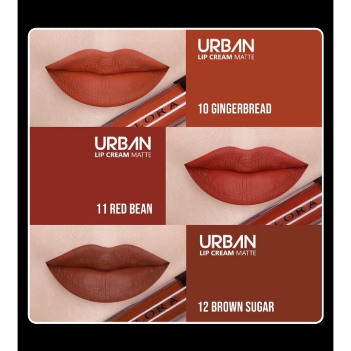 LIPSTIK IMPLORA Urban Lip Cream Matte Original BPOM