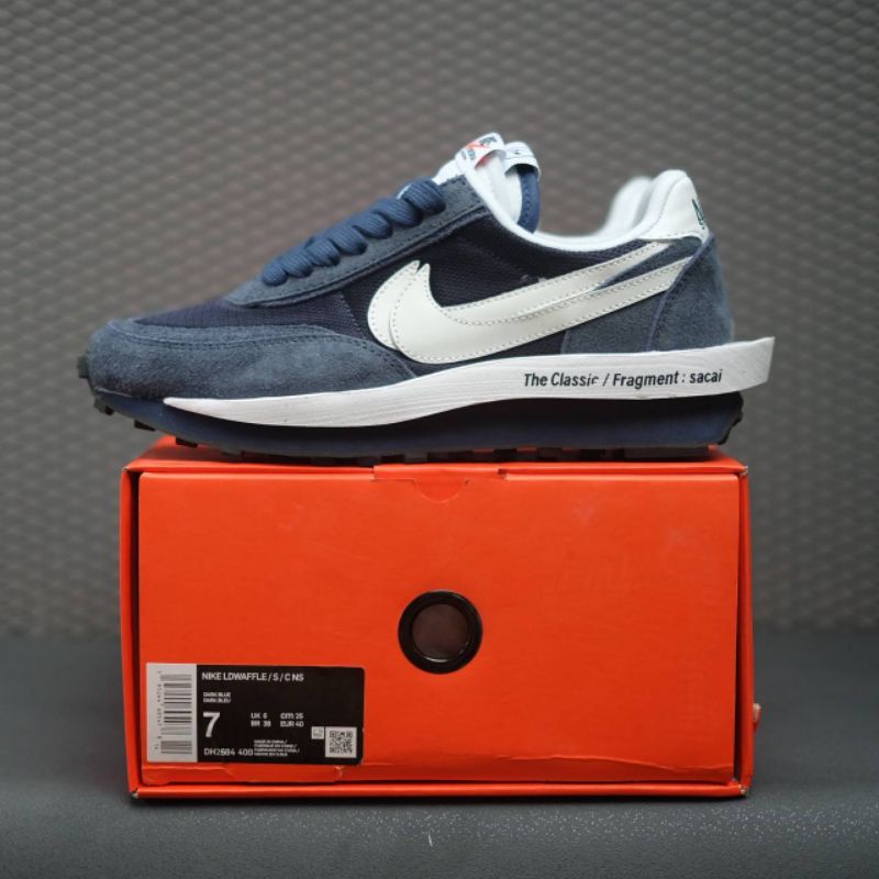 LD Waffle Sf Sacai Fragment Blue Void
