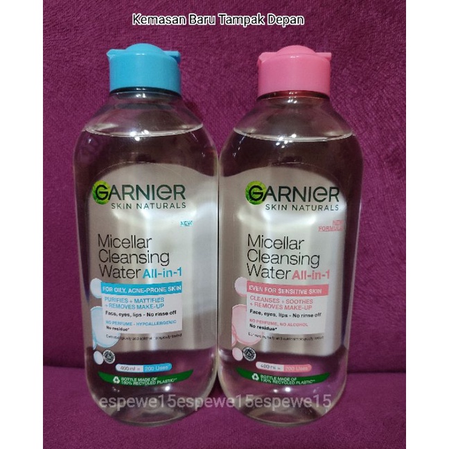 Garnier Micellar Water Pink Biru Rose 400ml