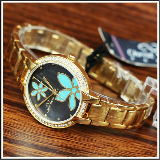 Jam Wanita CHRIST VERRA GOLD ORIGINAL