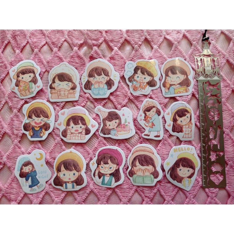 

Stiker Set GIRLS untuk Journal / Scrapbook / Diary / DIY