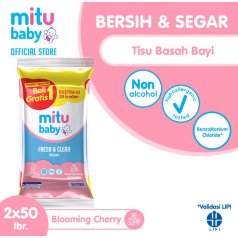 Tissue basah mitu