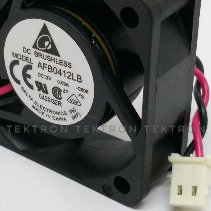 Fan 12v 0.09Amp 4cm merk DELTA 4*4, 4x4, tebal 1.5cm tektron22 Juara