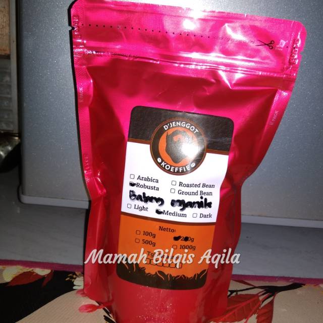 

Robusta batang organik 200gr