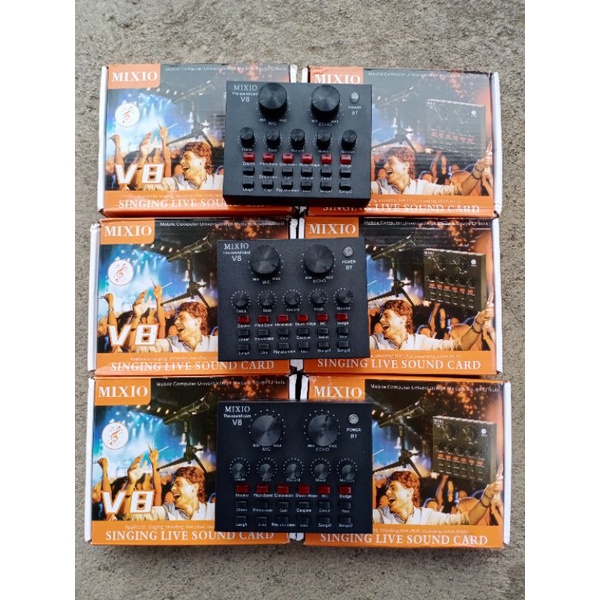 Soundcard v8 mixer bluetooth