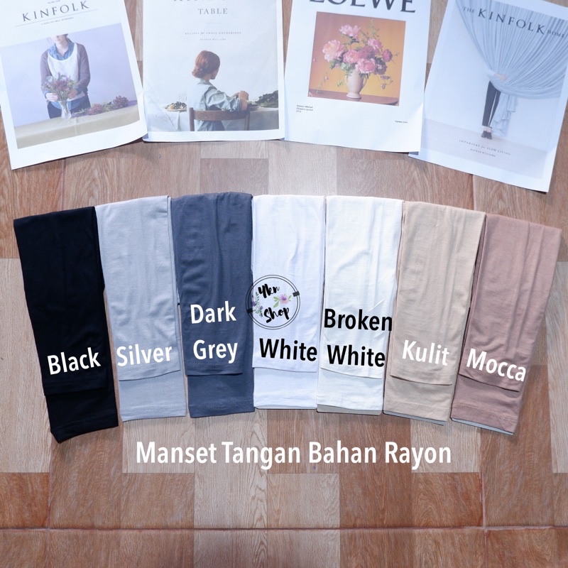 Manset TANGAN Bahan Kaos Rayon Super