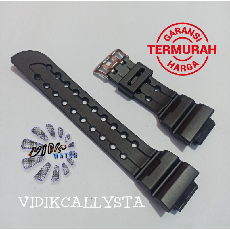 STRAP RUBBER CASIO / TALI KARET CASIO FROGMAN GWF100 / GWF 100 TOUGH SOLAR PREMIUM