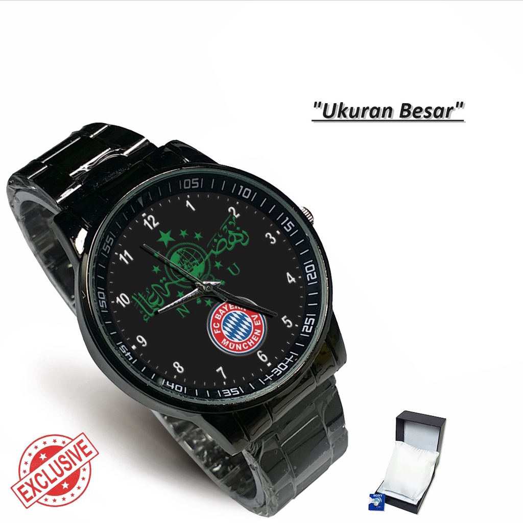 Jam Tangan Rantai Couple NU - BAYERN MUNCHEN (Mantul)