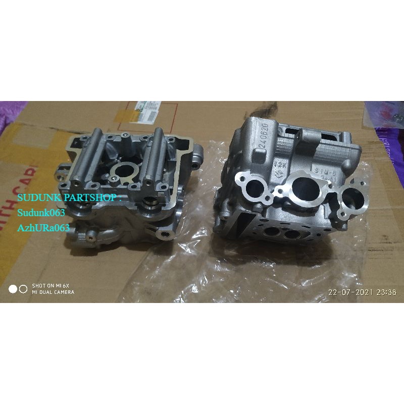 BLOK HEAD HEAD CYLINDER SATRIA FU INJEKSI GSX R GSX S BANDIT ORIGINAL SGP