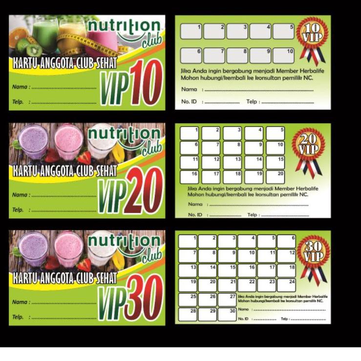 

Promo - kartu herbalife