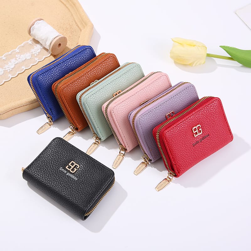 ASIN829 Dompet Mini Murah Impor Dompet Mini Wanita/Dompet Kartu Import 1043 Murah Dan Trendy