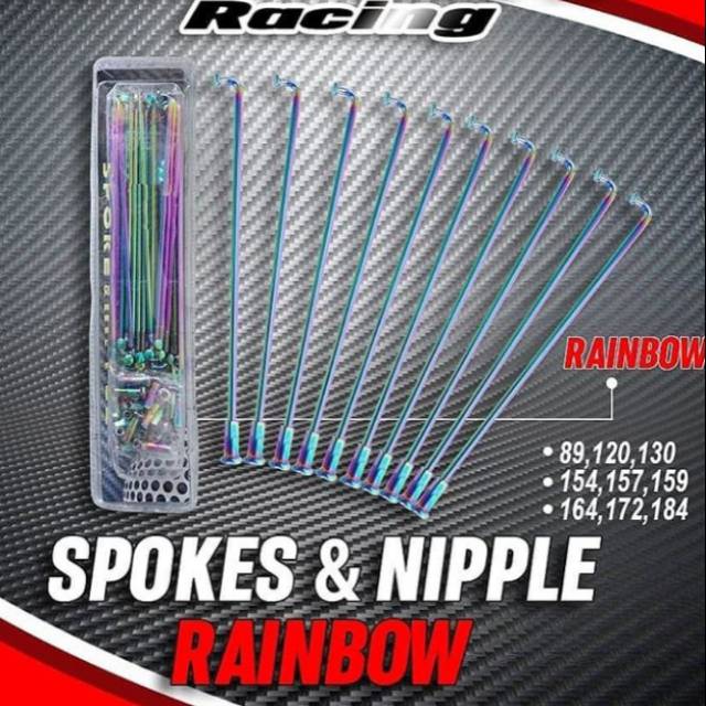 Jari jari Ruji pelangi