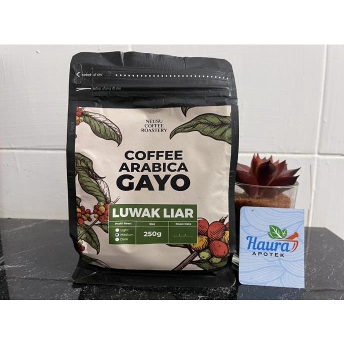 

kopi LUAK LIAR gayo 250g roasted medium
