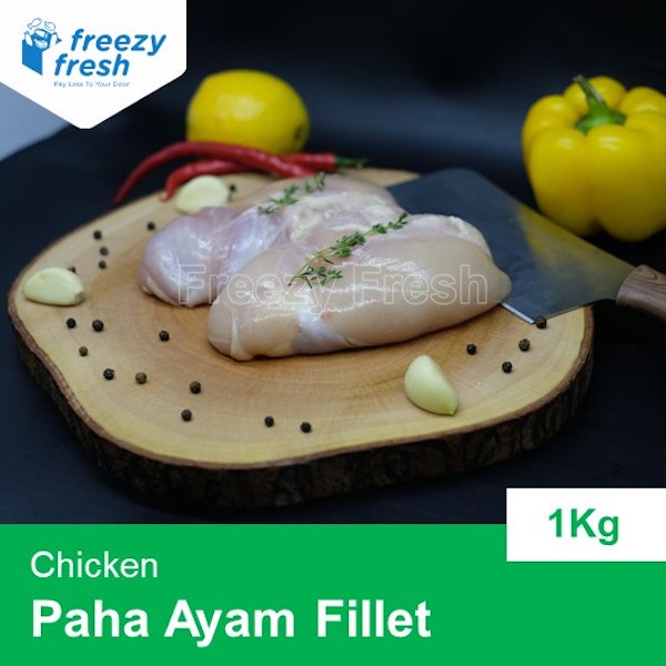 

Paha Ayam Fillet (chicken thighs Fillet) - Boneless Tanpa Kulit