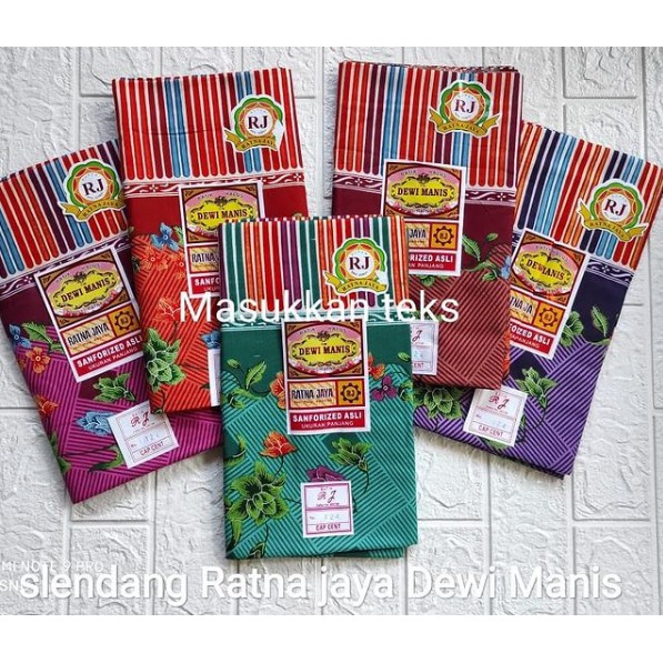 Selendang Gendong Kain Jarik Batik Gendongan Bayi Cukin Ratna Jaya Cap Dewi Manis