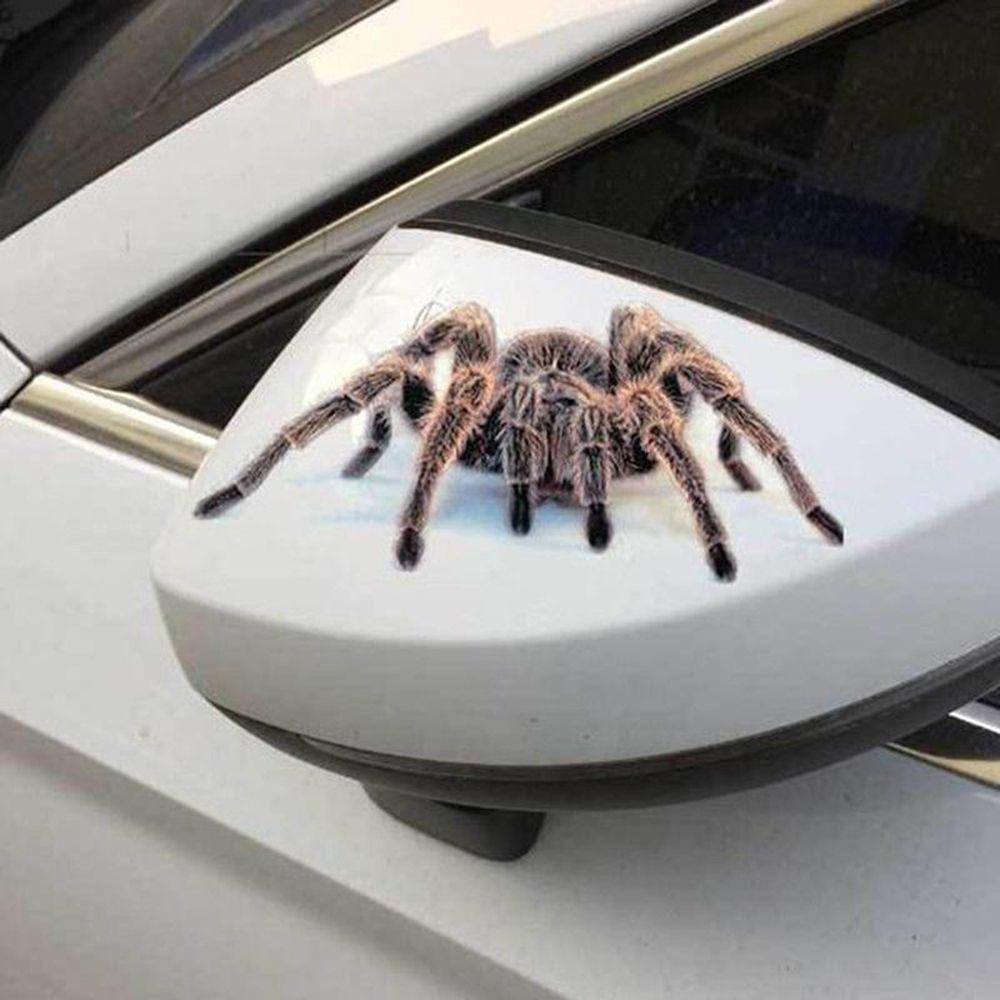 Stiker Mobil TOP 3D Jendela Baru Kendaraan Spider Merangkak