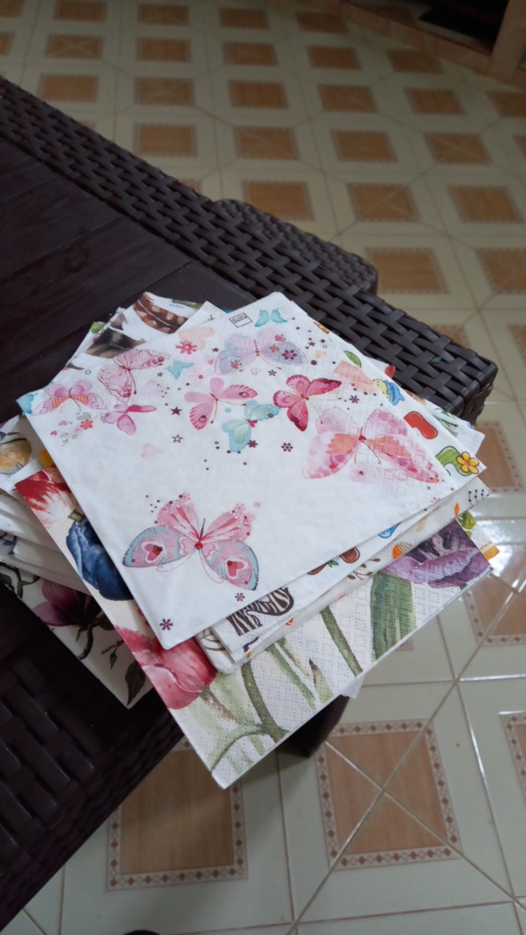 Napkin Decoupage - Tisu Eropa - Sc 319