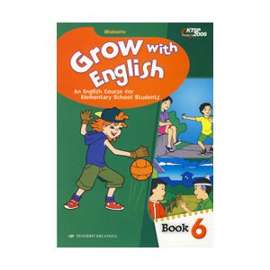 JUAL BKU ERLANGGA ORI : GROW WITH ENGLISH KELAS 6 SD(KTSP)
